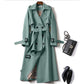 Lyxig trenchcoat för kvinnor