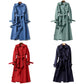 Lyxig trenchcoat för kvinnor