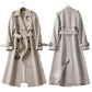 Lyxig trenchcoat för kvinnor